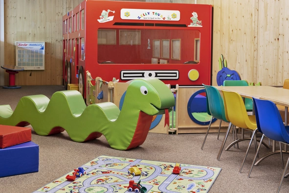 Indoor playroom for little ones - Natürlich HELL Camping & Aparthotel Indoor playroom for little ones - Natürlich HELL Camping & Aparthotel