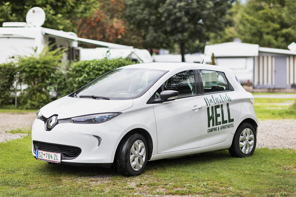 Elektroauto - Natürlich HELL Camping & Aparthotel Elektroauto - Natürlich HELL Camping & Aparthotel
